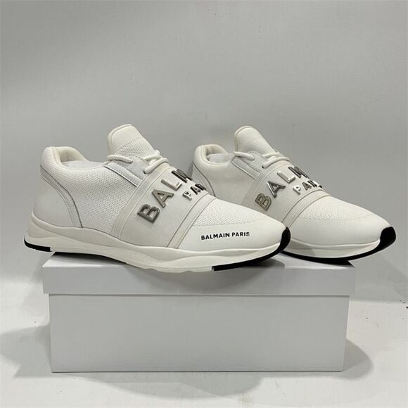 BALMAIN PARIS Men\'s Shoes Fashion Casual Sports Running Shoes White